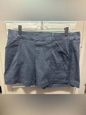 SPANX Women's Slate Blue Casual Pocket Shorts